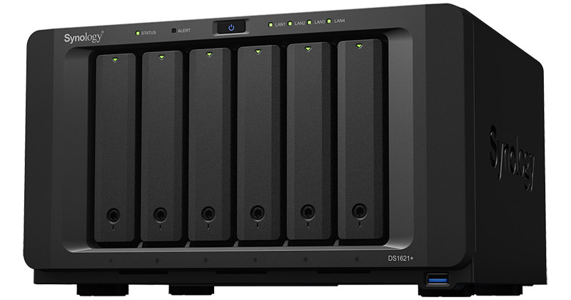 Synology DiskStation DS1621+ 製品画像