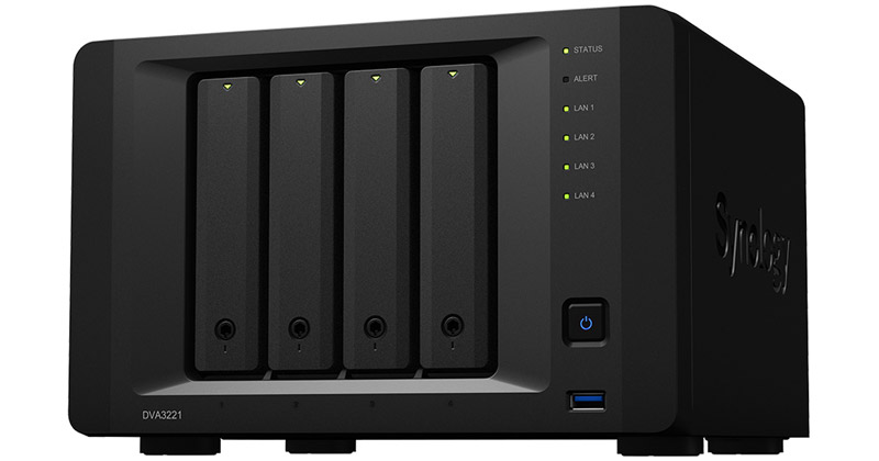 Synology DVA3221 製品画像