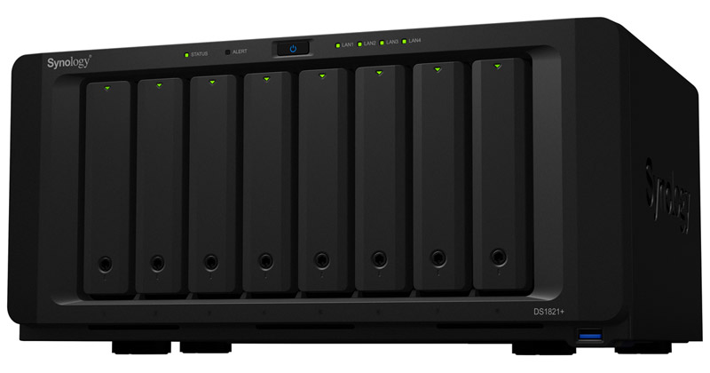 Synology DiskStation DS1821+ 製品画像