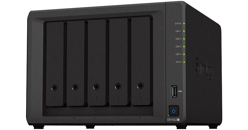 Synology DiskStation DS1522+ 製品画像