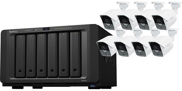 Synology 工場・生産ライン向け映像監視セットモデル 製品画像