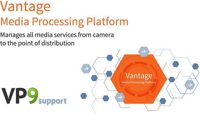 Telestream社、Vantage MultiscreenのVP9エンコーディングとパッケージングを発表