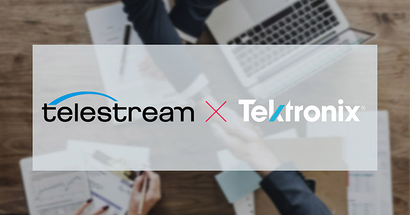 Telestream社、Tektronix Videoとの技術協力を発表