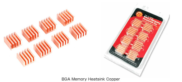 BGA Memory Heatsink Copper製品画像