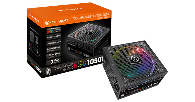 Thermaltake TOUGHPOWER GRAND RGB PLATINUM 1050W 製品画像