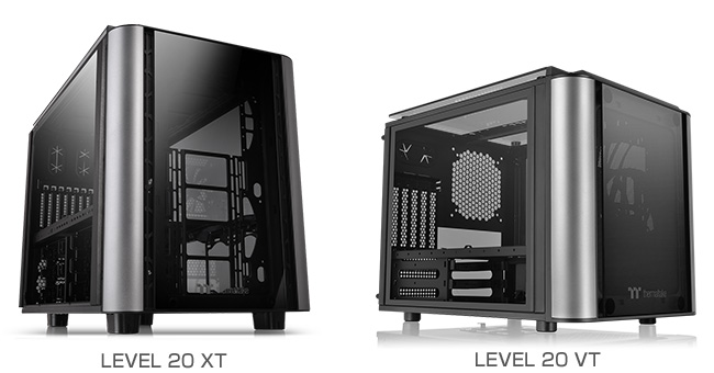 Thermaltake LEVEL 20 XT、LEVEL 20 VT 製品画像