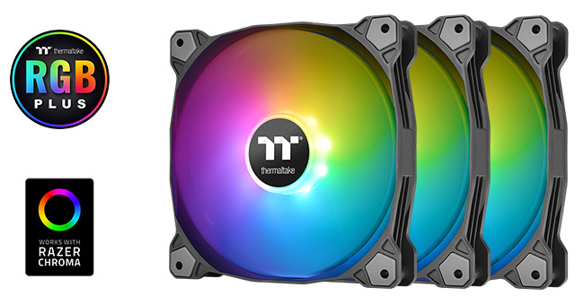 Thermaltake Pure Plus 14 RGB 3Pack 製品画像