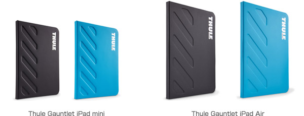 Thule Gauntlet iPad mini、Thule Gauntlet iPad Air 製品画像