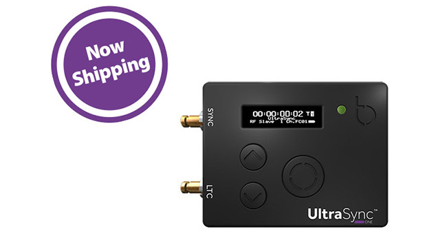 Timecode Systems社、「UltraSync ONE」を発売