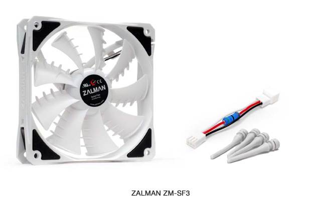 ZALMAN社製 Shark Fin Blade FAN ZM-SF3