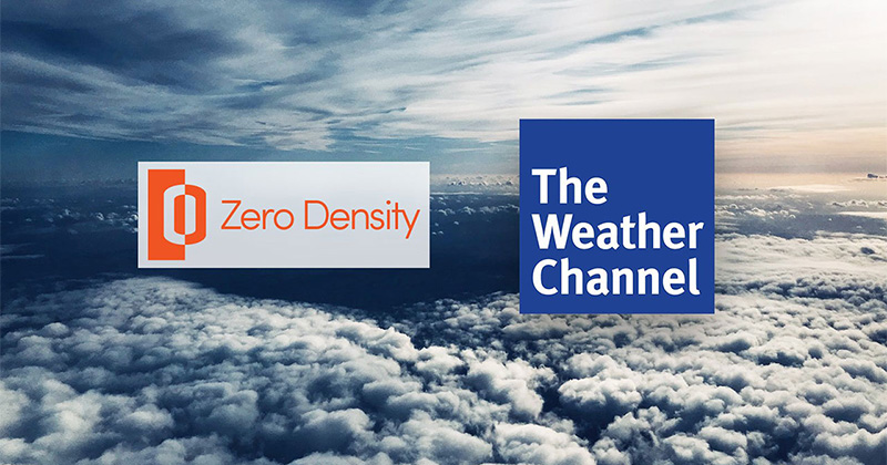 Zero Density社、バーチャルスタジオ技術をWeather Channel Television Networkの没入型複合現実コンテンツ向けに提供