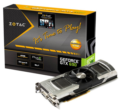 ZOTAC GeForce GTX 690 製品画像