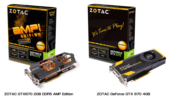 ZOTAC GeForce GTX 670 製品画像