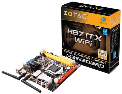 ZOTAC H87-ITX WiFi 製品画像