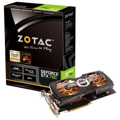 ZOTAC GeForce GTX 760 ZALMAN 製品画像