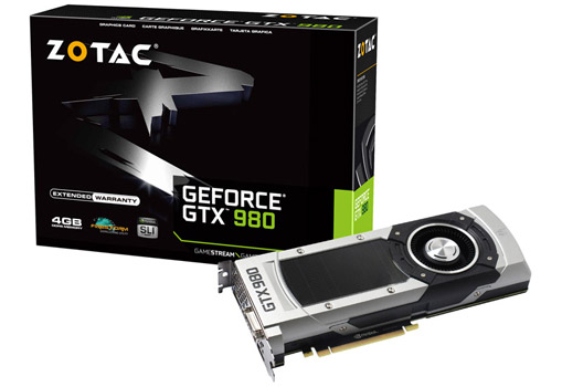 ZOTAC GeForce GTX 980 製品画像