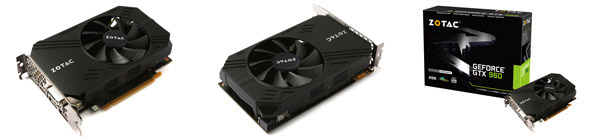 ZOTAC GeForce GTX 960 ITX Compact 製品画像