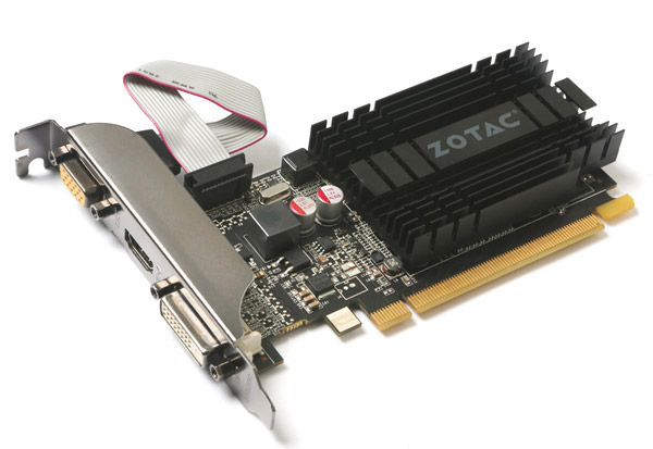 ZOTAC GeForce GT 710 DDR3 LP 製品画像