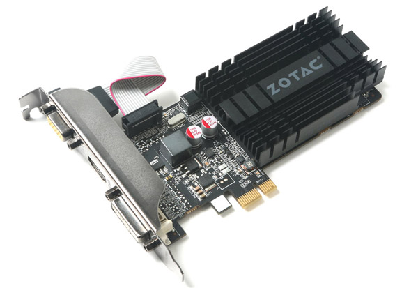 ZOTAC GeForce GT 710 ZONE Edition 1GB DDR3 LP 製品画像