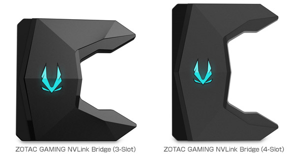 ZOTAC GAMING NVLink Bridge 製品画像