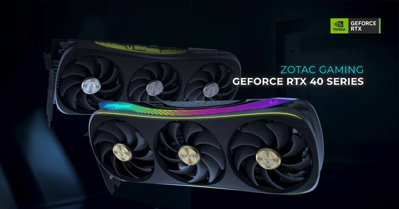 ZOTAC GAMING GeForce RTX 4090 AMP Extreme AIRO、ZOTAC GAMING GeForce RTX 4090 Trinity OC 製品画像