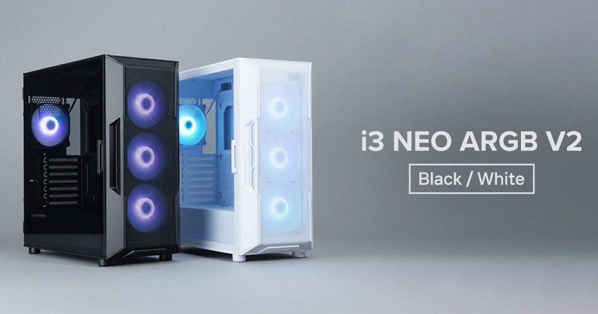 ZALMAN社製、4基のアドレサブルRGBファンとアドレサブルRGB