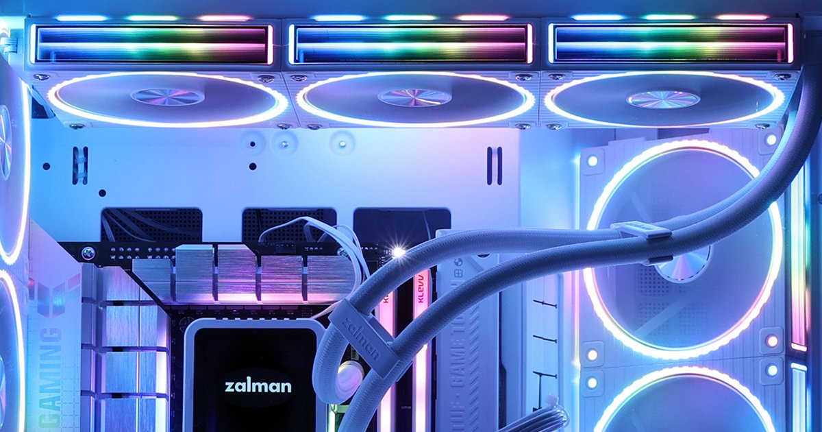 ZALMAN社製、デイジーチェーン接続対応の120mmファン「ZM-DF120 A3