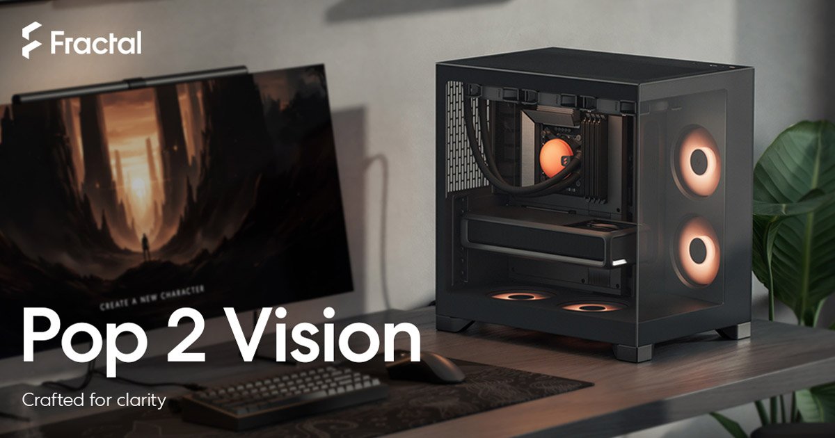 Fractal Design社製、同社初となるピラーレスデザインのミドルタワー型