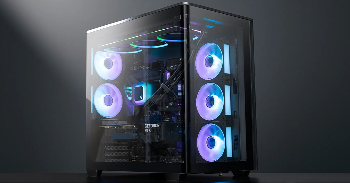 DeepCool社製、ピラーレスデザインのミドルタワー型PCケース「CG590U