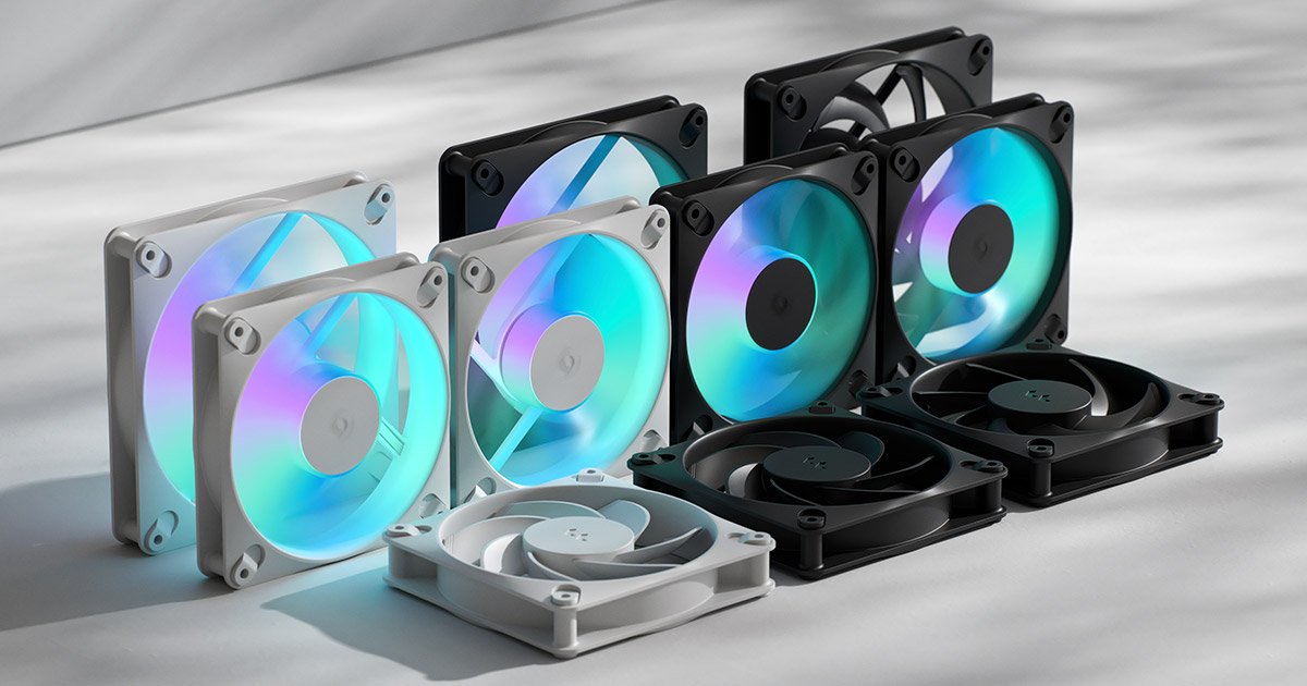 Fractal Design社製、アドレサブル Gen 2 RGB対応モデルを含む、モダン