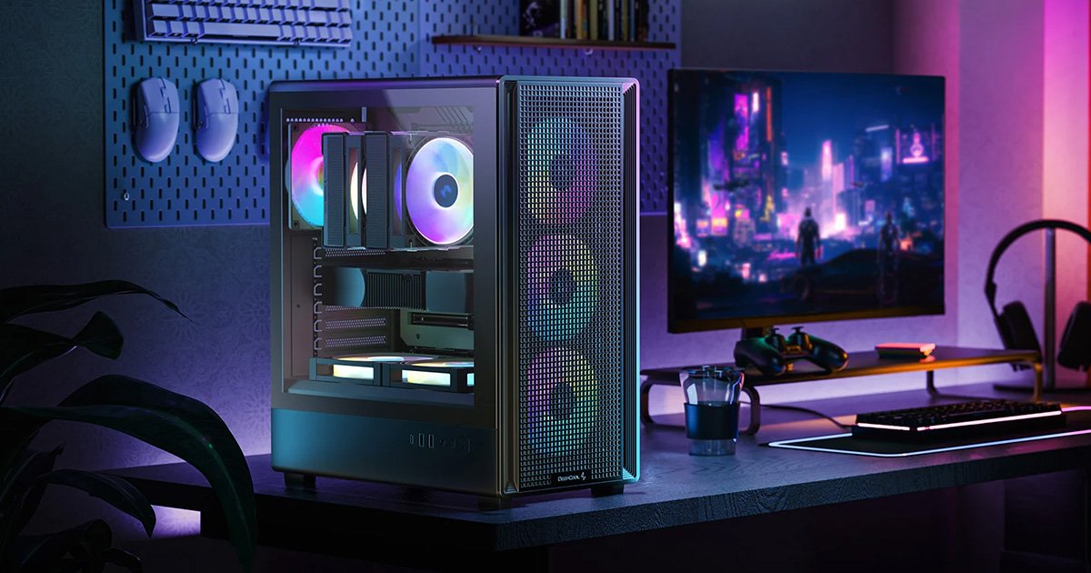 コストパフォーマンスに優れた高エアフロー仕様のミドルタワー型PC