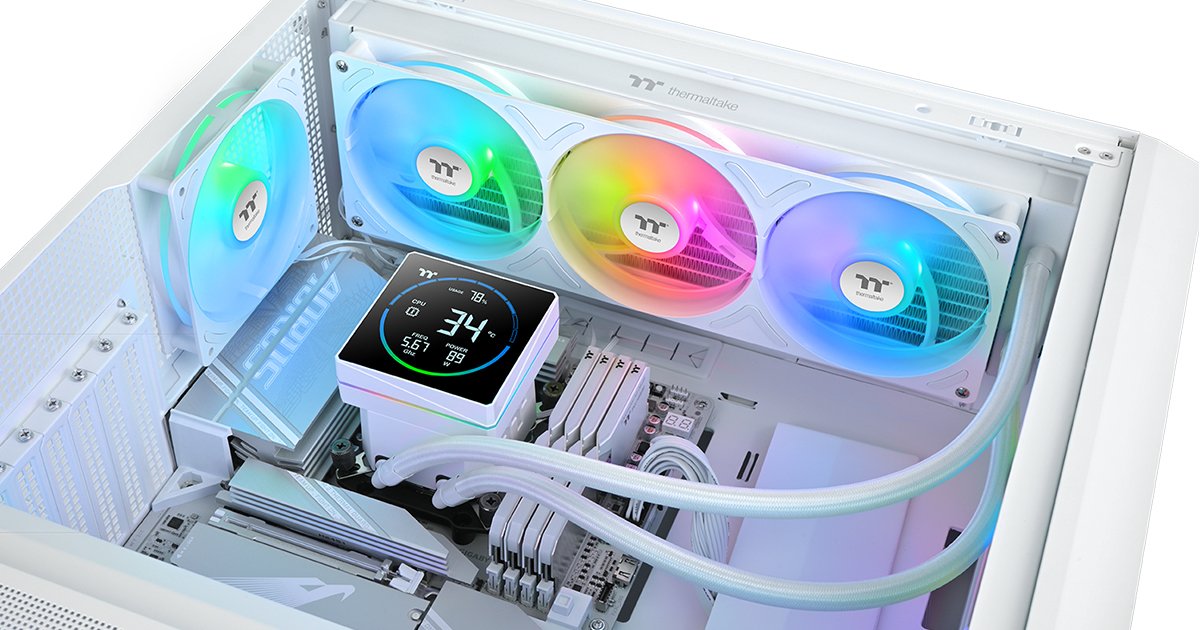 Thermaltake社製、水冷一体型CPUクーラー「TH-S V3 ARGB Sync