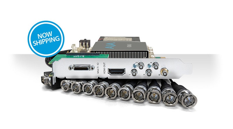 AJA Video Systems社、12G-SDI I/Oを備えた「KONA 5」の出荷を開始