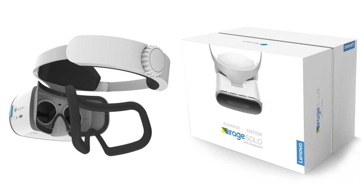 レノボ社製のスタンドアロン型VRヘッドセット「Lenovo Mirage Solo