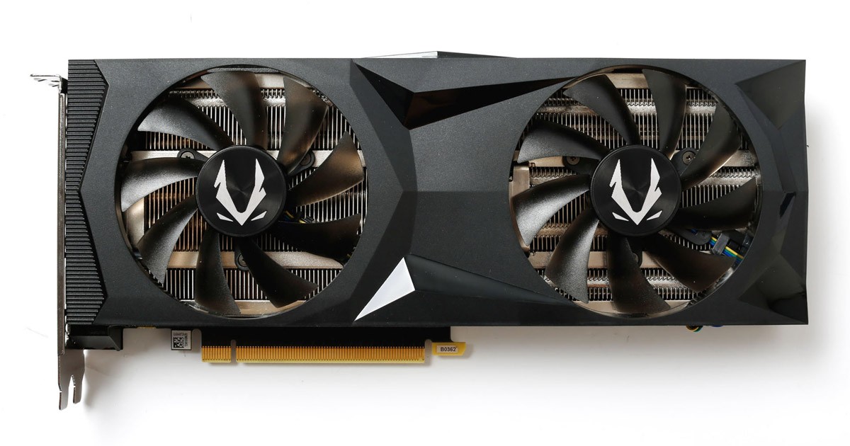 GeForce RTX 2080を搭載するデュアルファン仕様のグラフィックボード