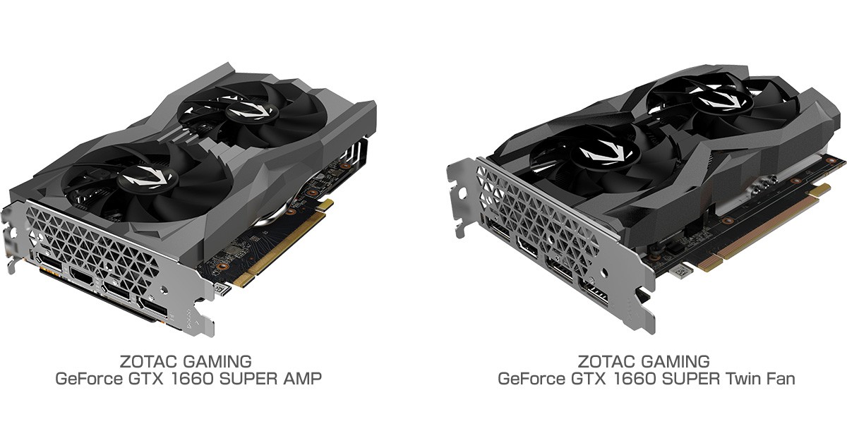 GeForce GTX 1660 SUPERを搭載する省スペースモデルのZOTAC社製