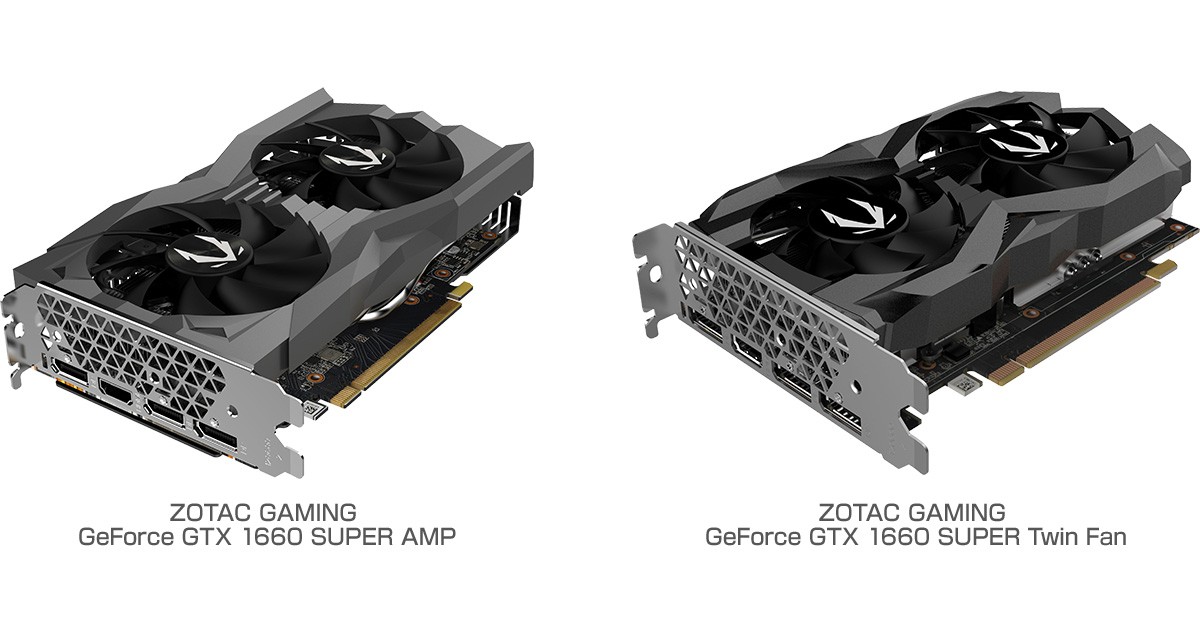 Zotac Geforce GTX 1660　Twin fan