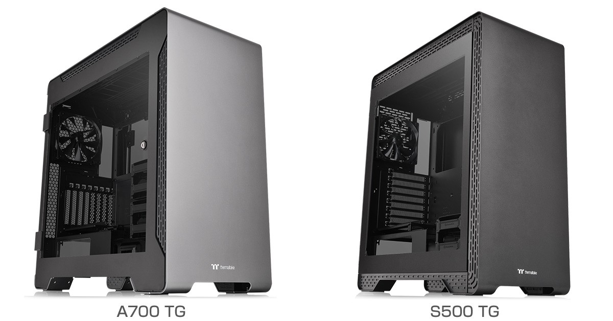 強化ガラスのサイドパネルを搭載し優れた冷却性能を実現するPCケース