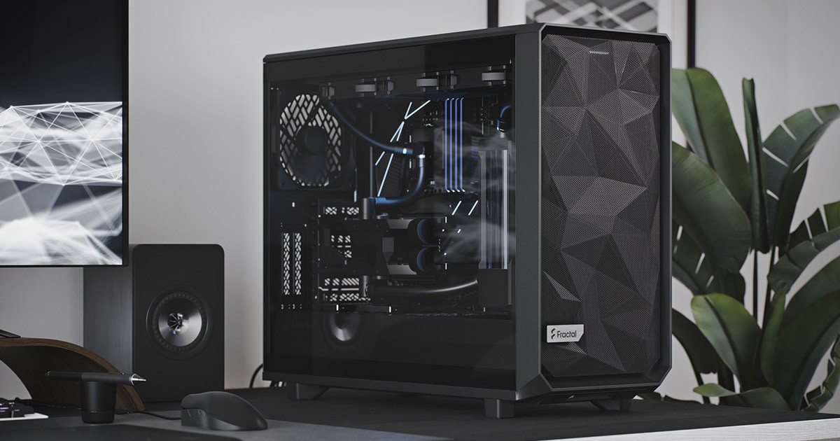 Fractal Design社製、多角形メッシュデザインのMeshifyシリーズ最新