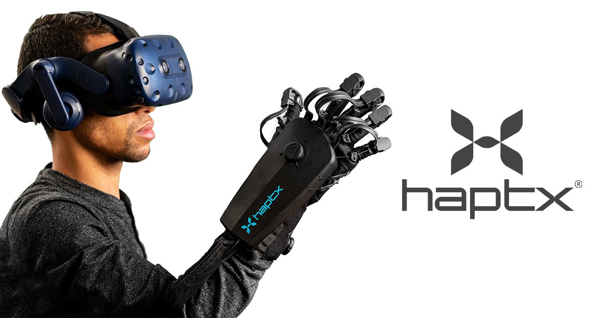 HaptX社製、VRやロボティクスにリアルな触覚を与えることができる