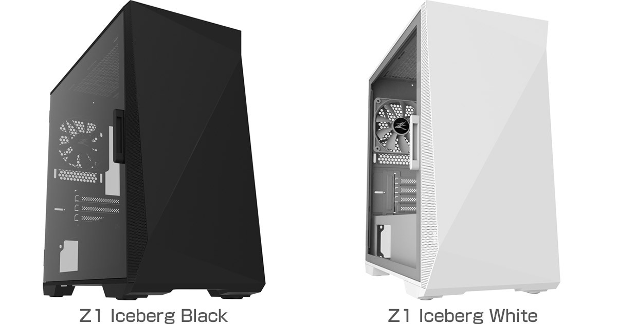 ZALMAN Z1 Iceberg pc case(パソコン ケース) Amazon.com: Zalman Z1 Iceberg mATX Gaming PC Case - 3 x 120mm Fans