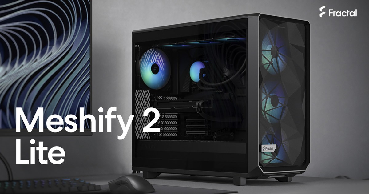 Fractal Meshify 2 Lite PCケース Meshify 2 Lite — Fractal Design