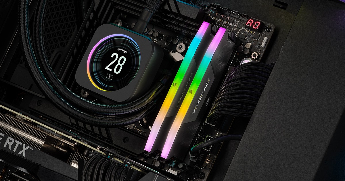 最新のIntelマザーボードに最適化されたDDR5メモリモジュール