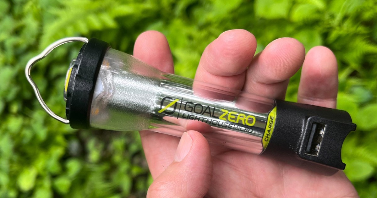 Goal Zero社製、アウトドアの定番LEDランタン「Lighthouse Micro