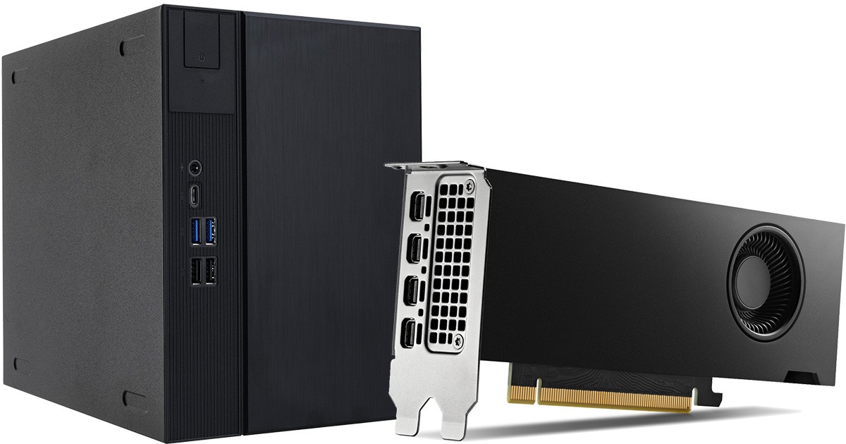 B5用紙に収まるコンパクトサイズ、最新GPUを搭載したASRock DeskMeet B5用紙に収まるコンパクトサイズ、最新GPUを搭載したASRock DeskMeet