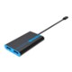 Thunderbolt 3 to デュアル DisplayPort 変換ドングル
