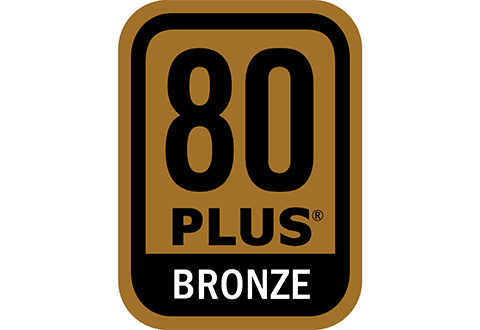 80PLUS BRONZE認証取得の高効率設計