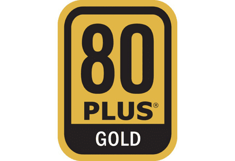 80 PLUS GOLD認証を取得した高効率設計