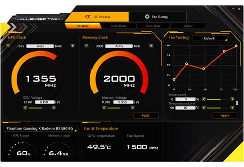 ASRock独自のユーティリティツール「ASRock TWEAK」