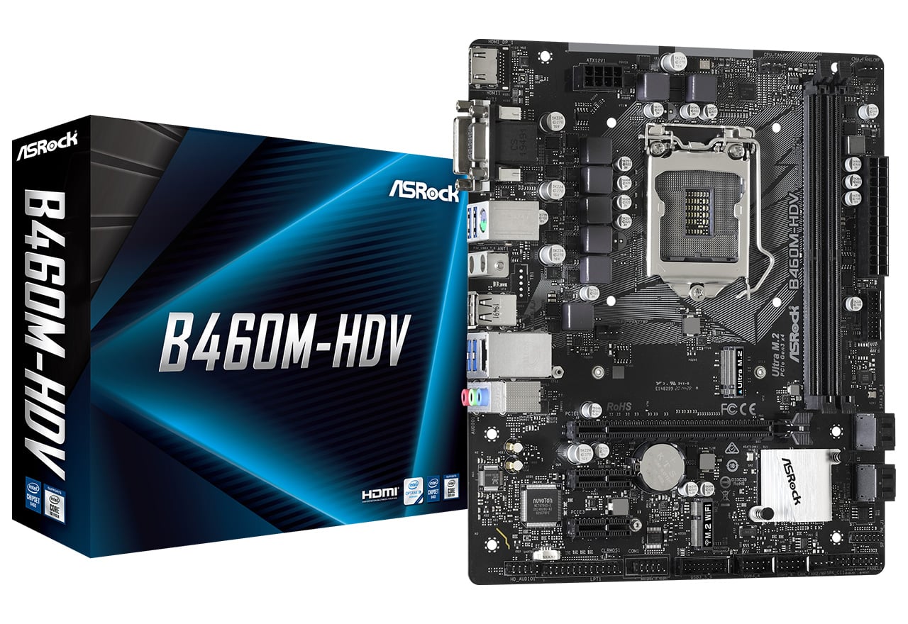B460M-HDV | ASRock マザーボード Intel B460チップセット | 株式会社